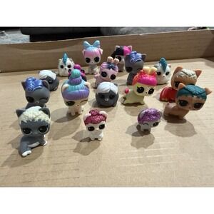 LOT of 17 LOL Surprise Dolls Pets Small Baby Pets